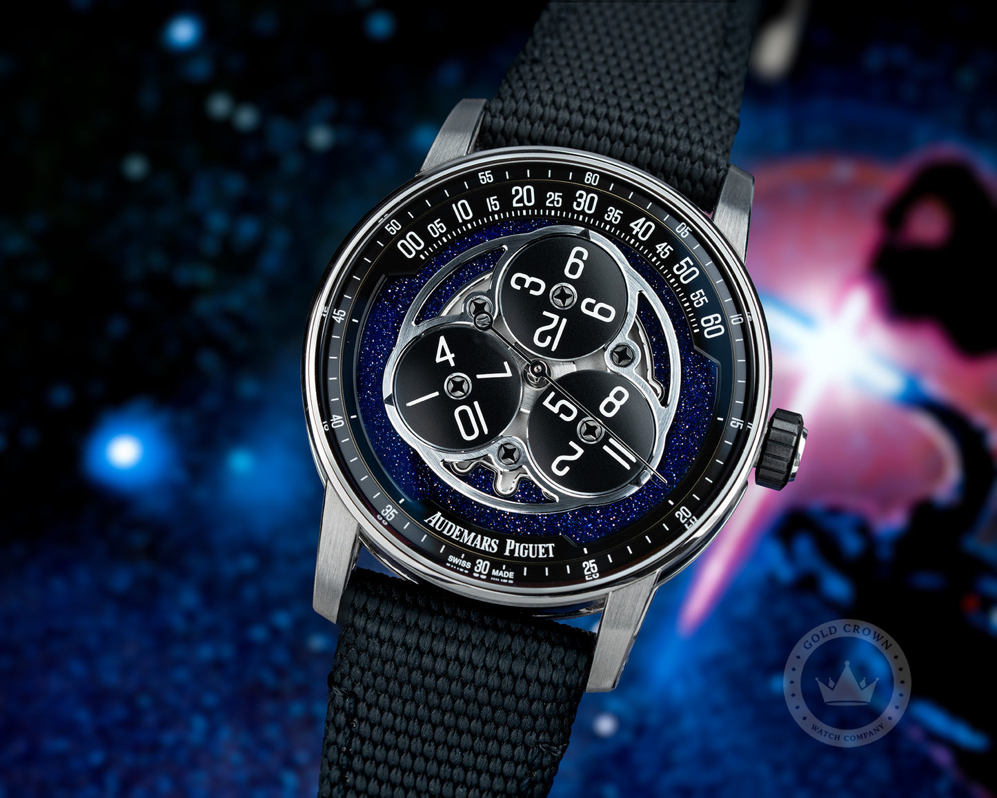 Audemars Piguet Code 11.59 15212NB.OO.A002K.01 “Starwheel” Full Set