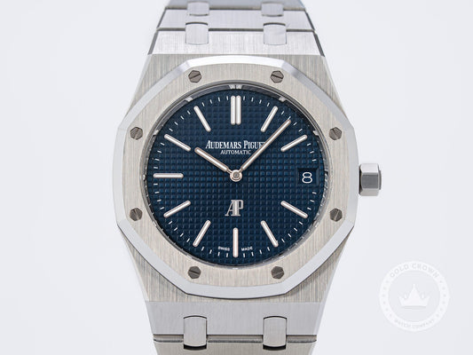 Audemars Piguet Royal Oak 16202ST.OO.1240ST.02 “Ultra Thin "Jumbo"” Full Set