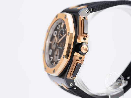 Audemars Piguet Royal Oak Offshore Chronograph 26405NR.OO.A002CA.01.A Watch and Box