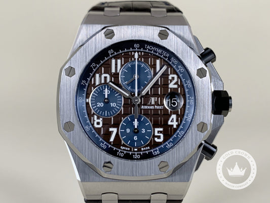 Audemars Piguet Royal Oak Offshore Chronograph 26470ST.OO.A099CR.01 “Havana” Full Set