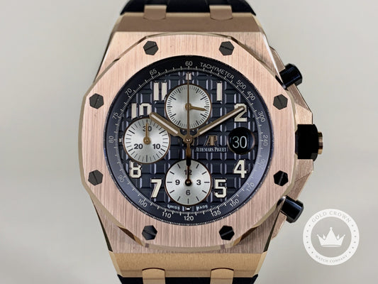 Audemars Piguet Royal Oak Offshore Chronograph 26470OR.OO.A125CR.01.A “Ruthenium Dial” Full Set