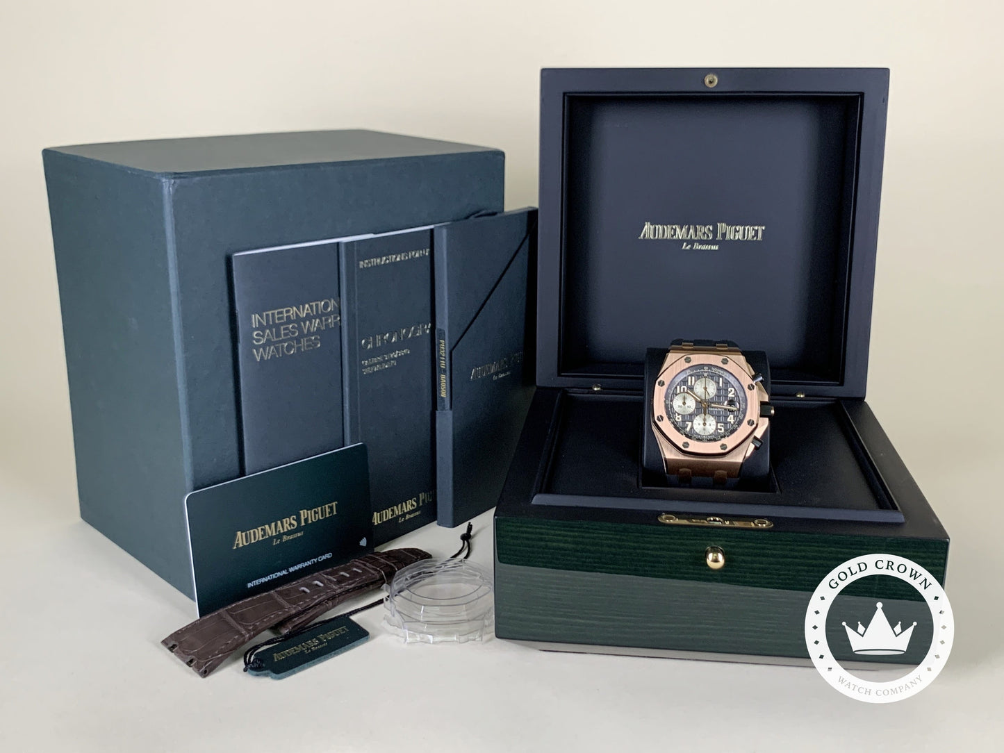 Audemars Piguet Royal Oak Offshore Chronograph 26470OR.OO.A125CR.01.A “Ruthenium Dial” Full Set
