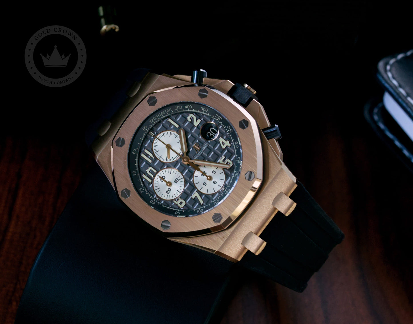 Audemars Piguet Royal Oak Offshore Chronograph 26470OR.OO.A125CR.01.A “Ruthenium Dial” Full Set