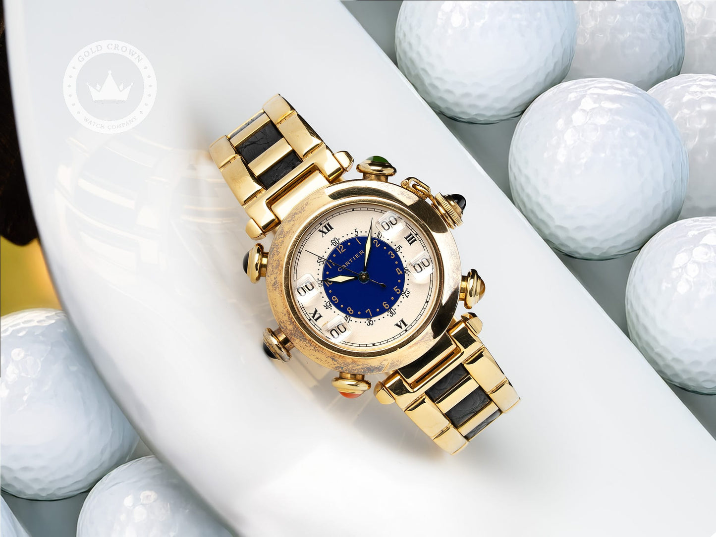 Cartier Golf Counter Watch