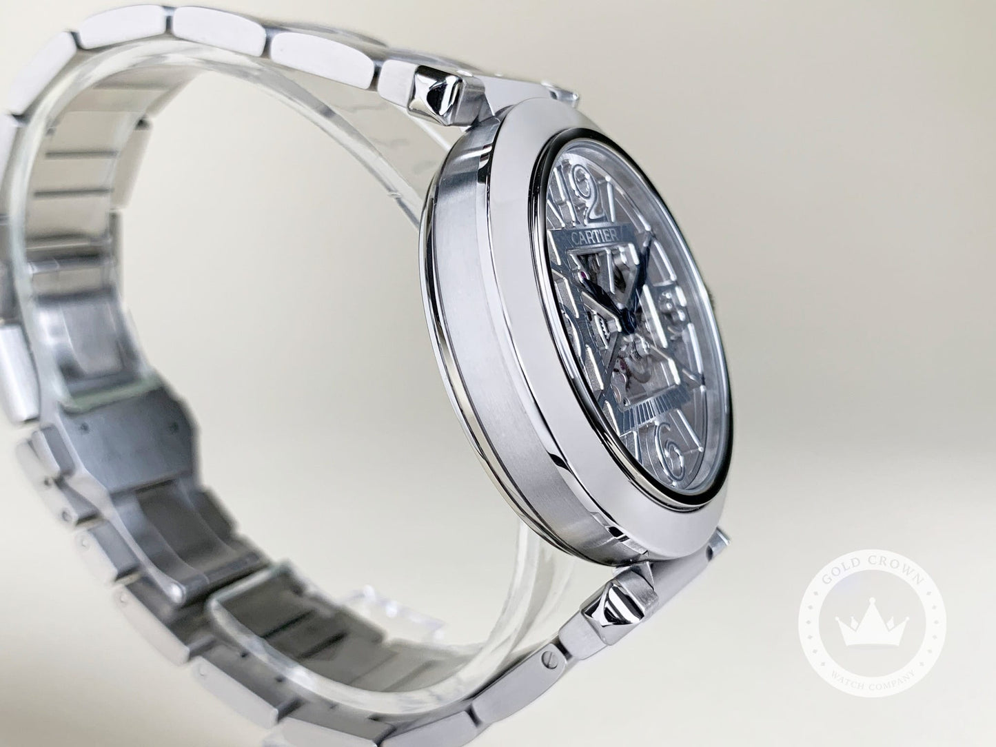 Cartier Pasha WHPA0007 “Skeleton” Full Set