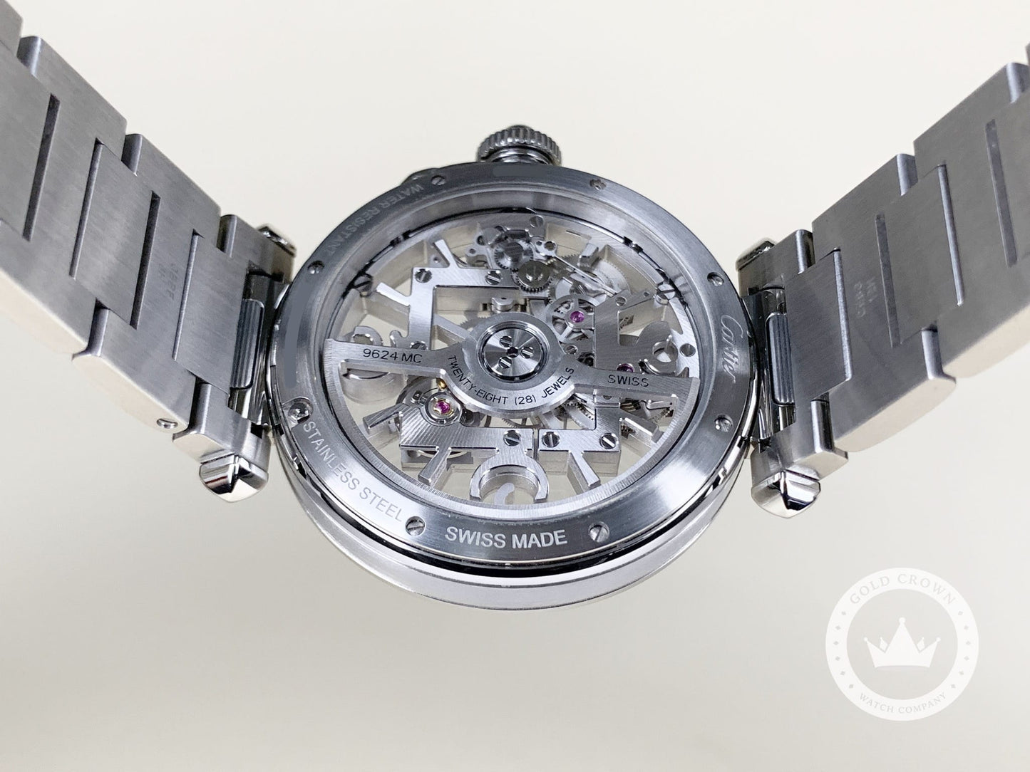 Cartier Pasha WHPA0007 “Skeleton” Full Set
