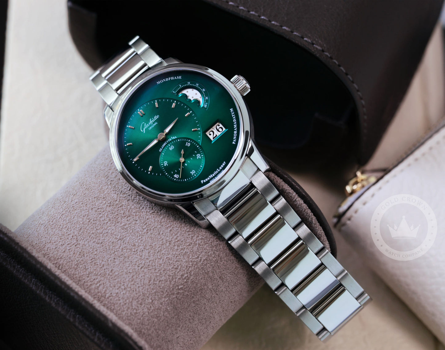 Glashutte PanoMaticLunar 1-90-02-13-32-70 Full Set