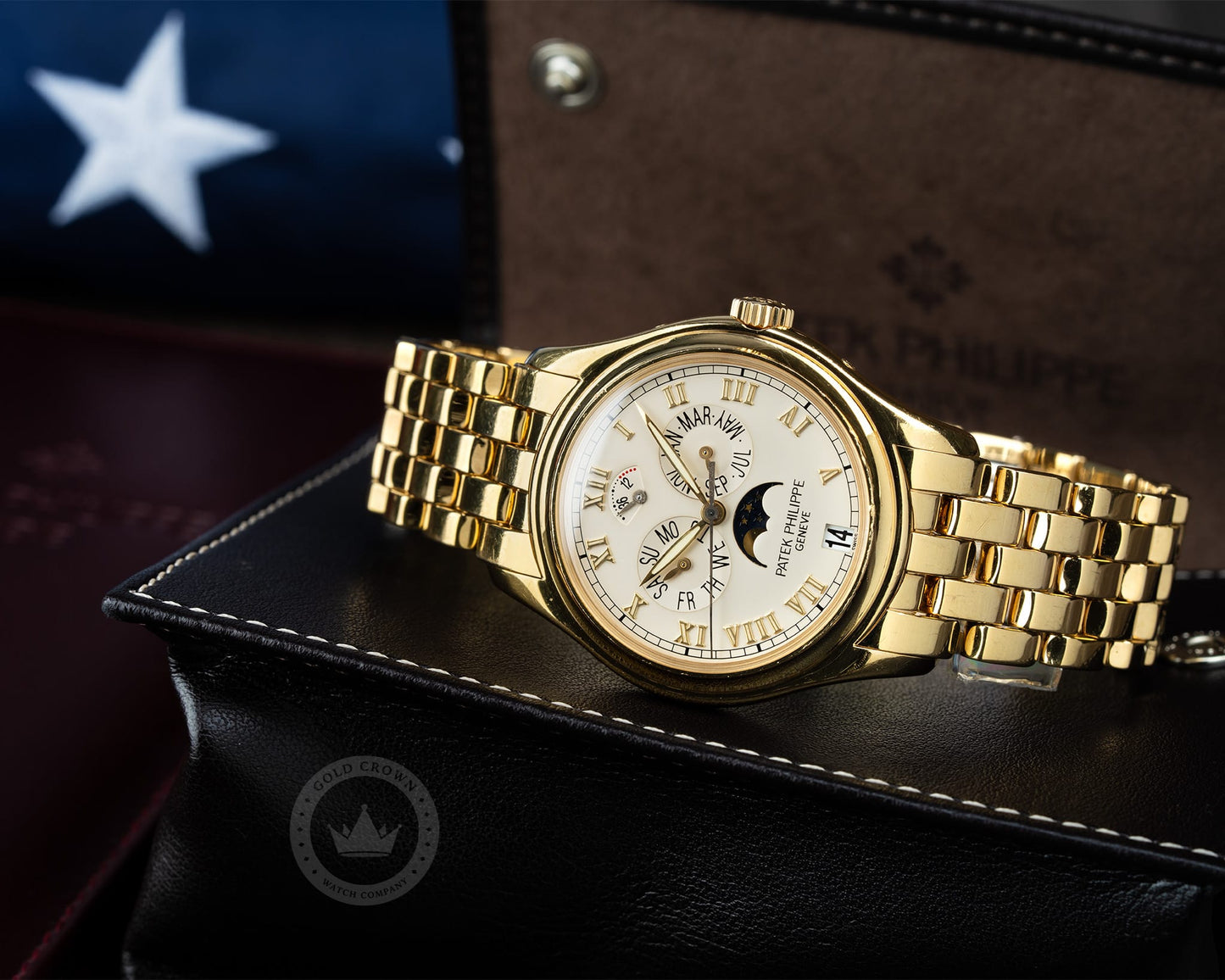Patek Philippe Annual Calendar 5036/1J Watch and Paper