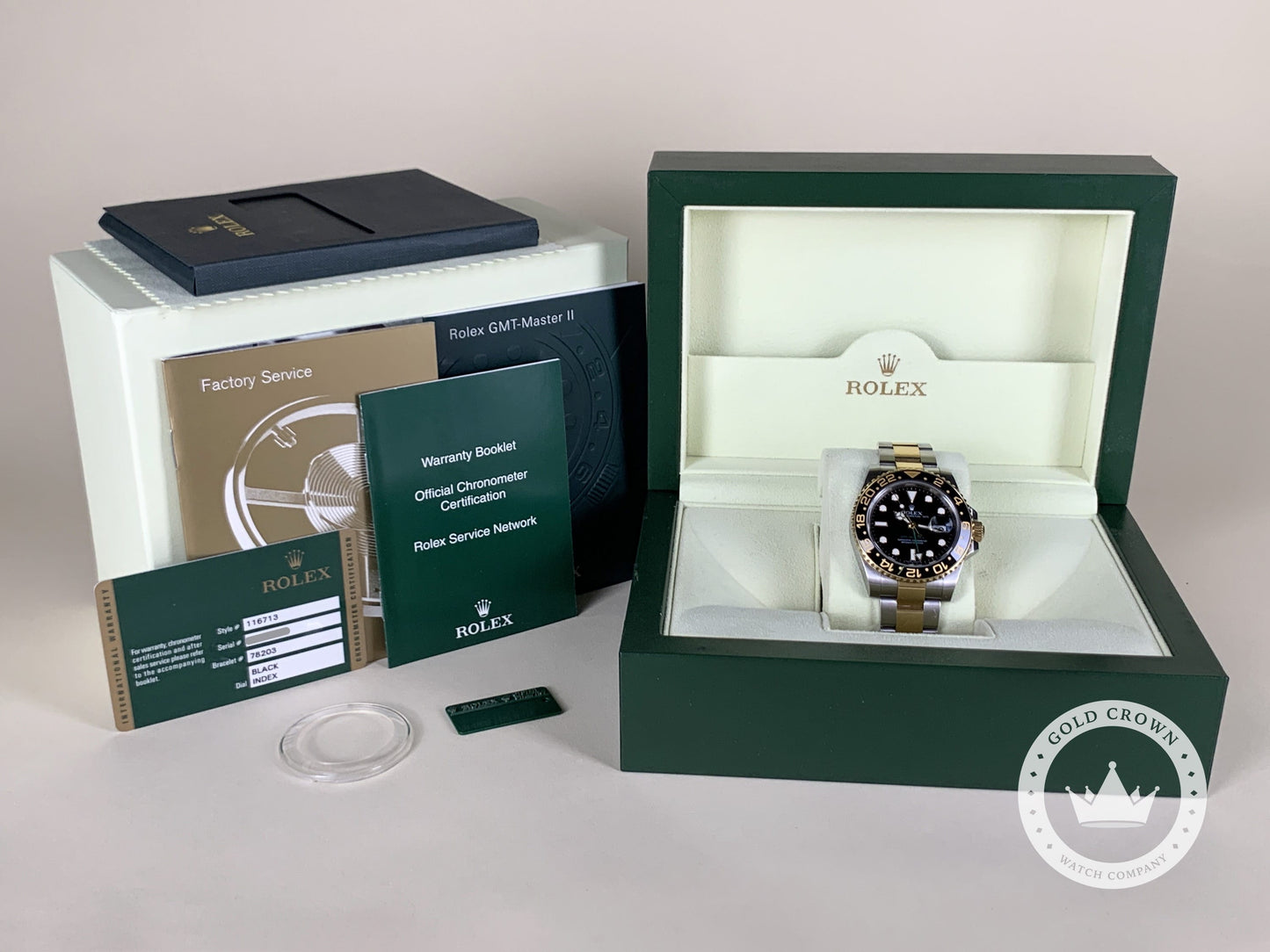 Rolex GMT-Master II 116713 Full Set