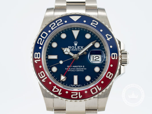 Rolex GMT-Master II 116719BLRO “Blue Dial” Full Set