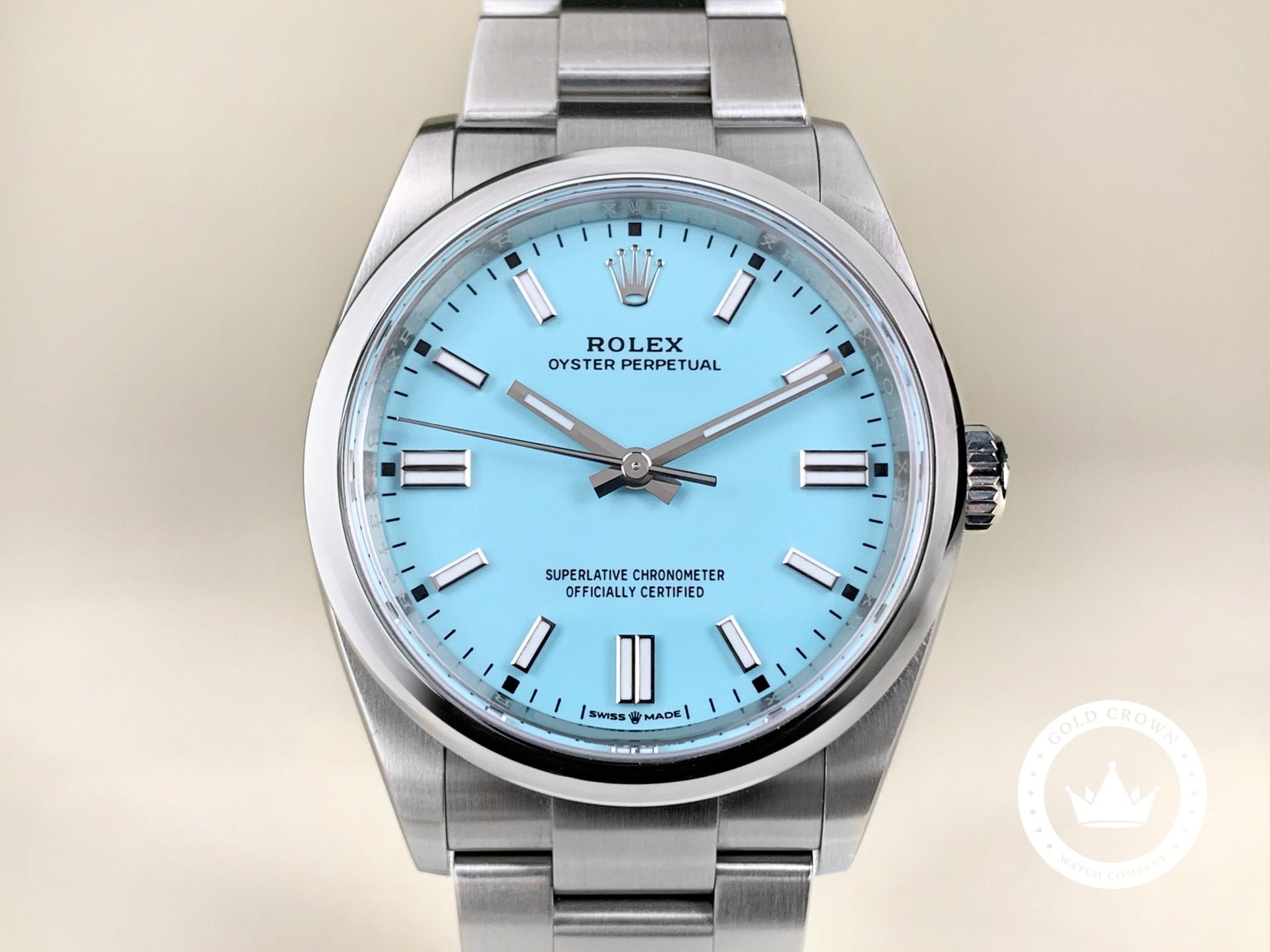 Brand New Rolex Oyster Perpetual 126000 Full Set – Gold Crown Watch Company