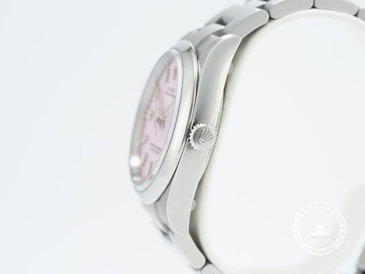 Brand New Rolex Oyster Perpetual 126000 “Candy Pink” Full Set