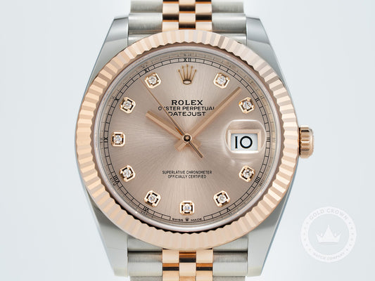 Rolex Datejust 126331 “Sundust Diamond Dial” Full Set