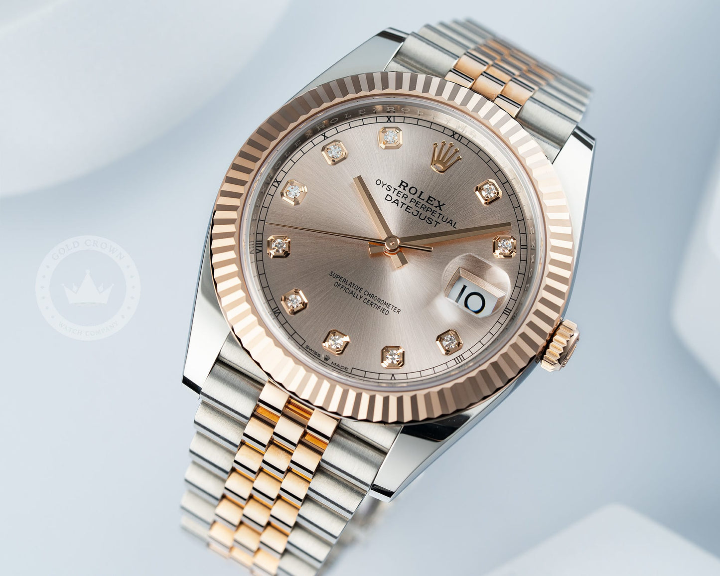 Rolex Datejust 126331 “Sundust Diamond Dial” Full Set