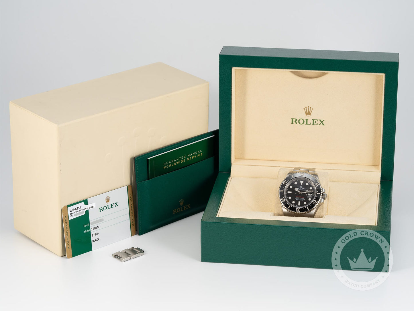 Rolex Sea-Dweller 126600 Full Set