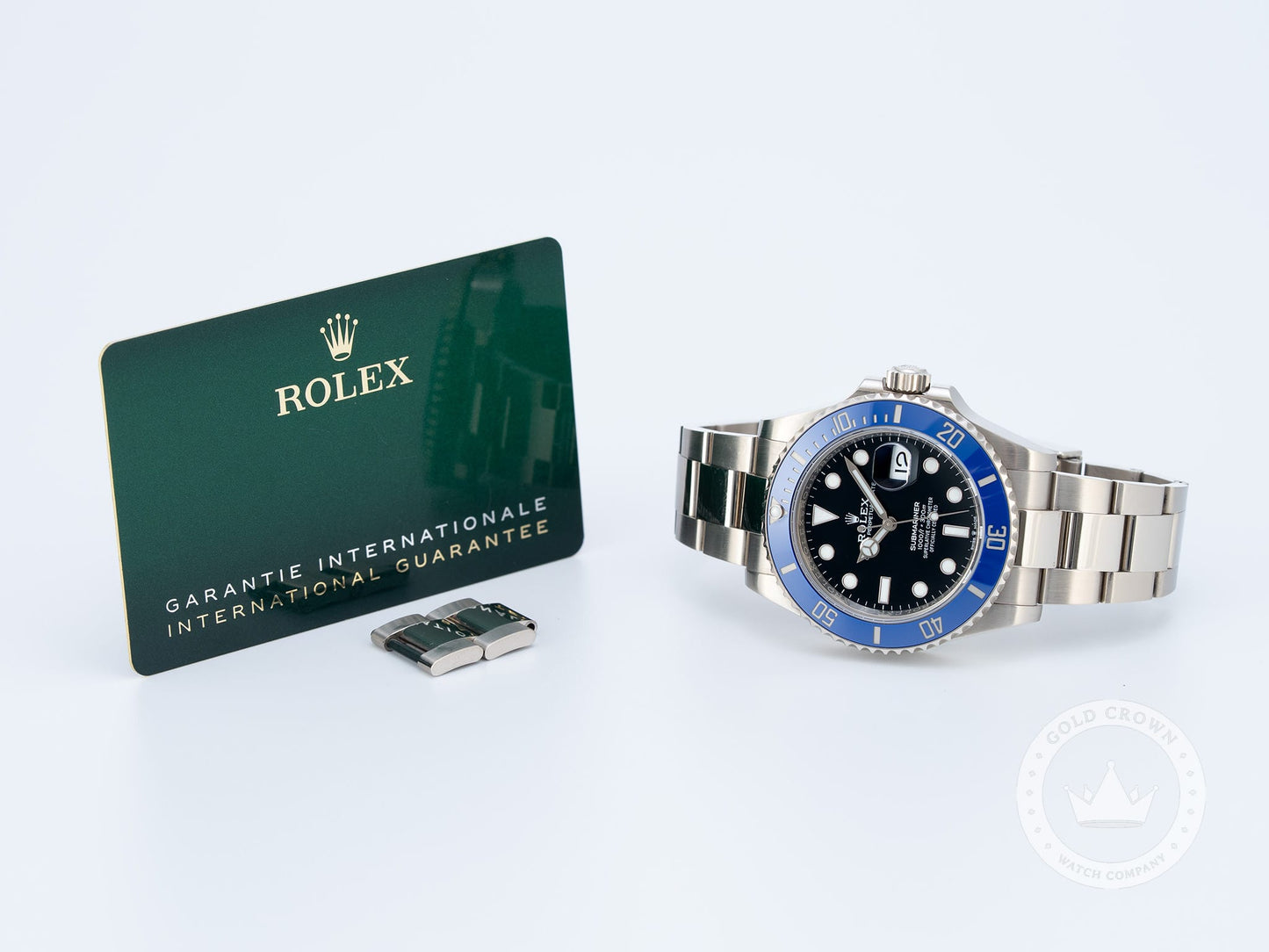 Rolex Submariner 126619LB “Cookie Monster” Watch and Paper