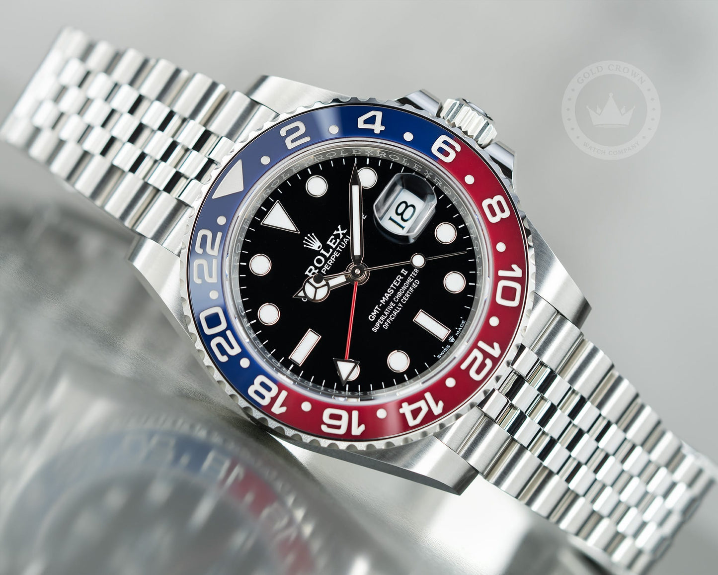 Brand New Rolex GMT-Master II 126710BLRO “Pepsi” Full Set