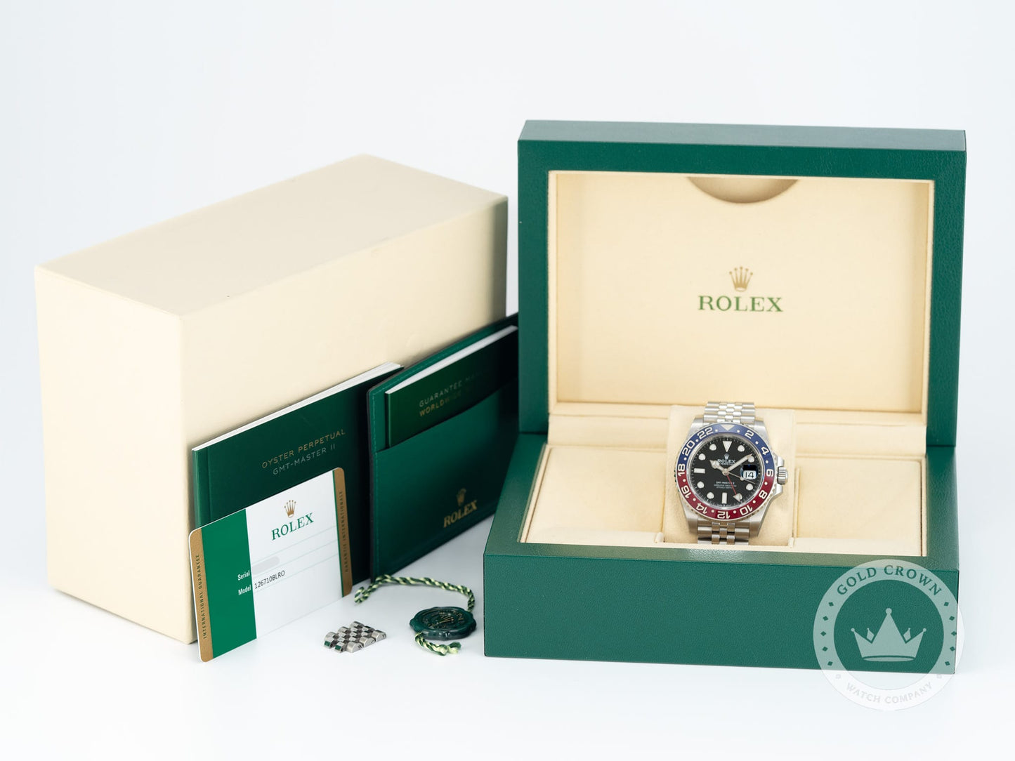 Rolex GMT-Master II 126710BLRO Full Set