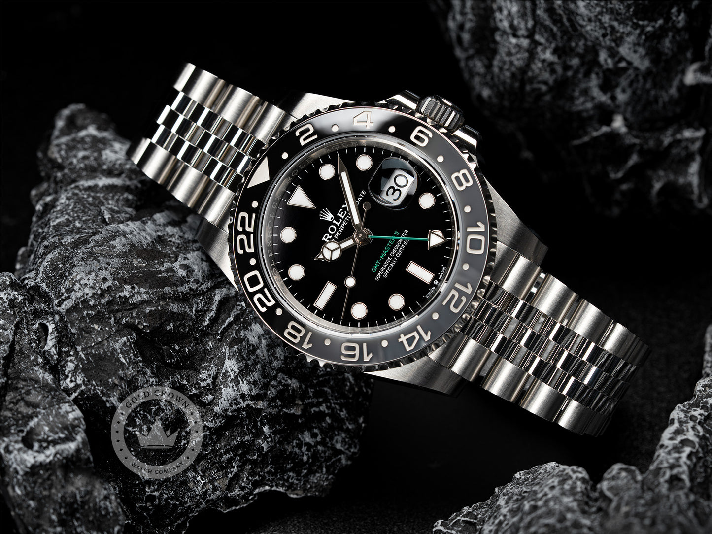 Brand New Rolex GMT-Master II 126710GRNR “Bruce Wayne” Full Set