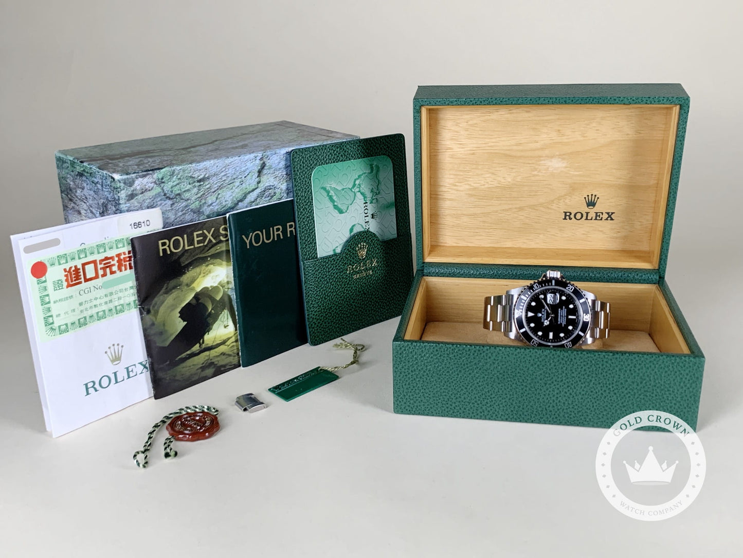 Rolex Submariner 16610 Full Set
