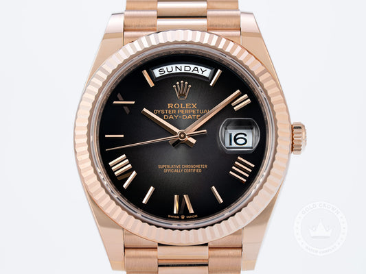 Brand New Rolex Day-Date 40 228235 “Ombre Dial” Full Set
