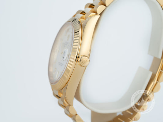 Brand New Rolex Day-Date 40 228238 “Factory MOP Diamond Dial” Full Set