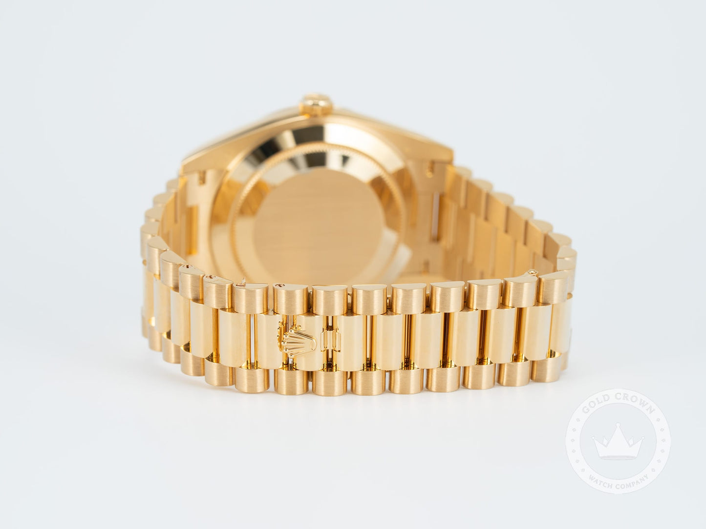 Rolex Day-Date 228238 “Green Ombre” Watch and Paper