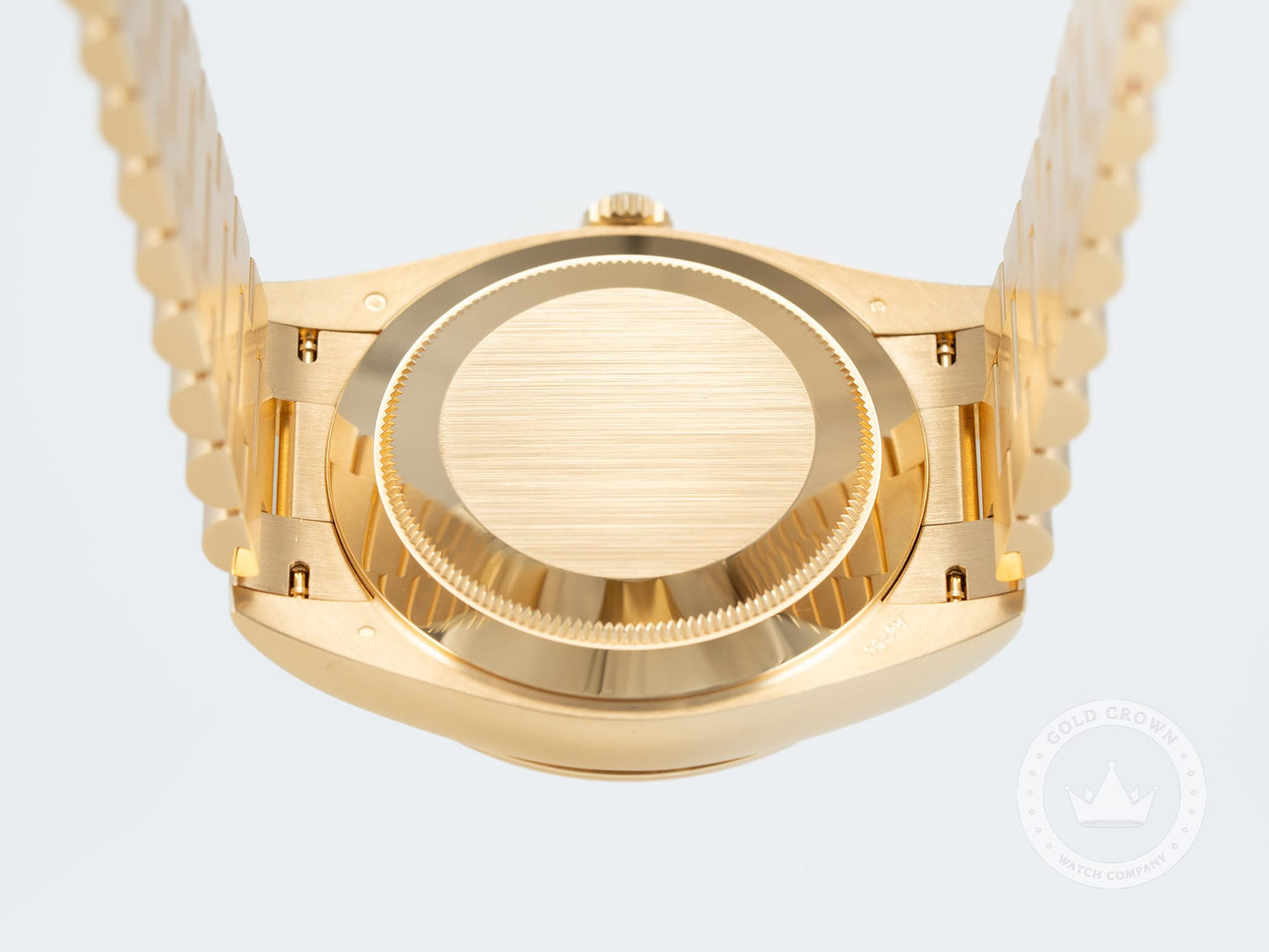 Rolex Day-Date 228238 “Green Ombre” Watch and Paper