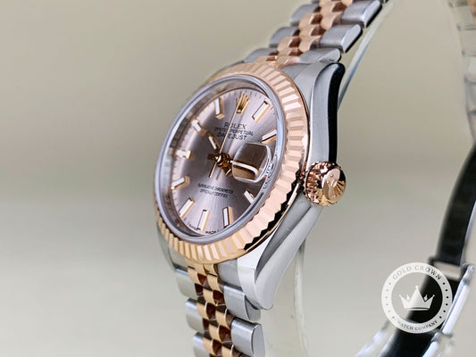 Rolex Datejust  279171 Watch and Paper