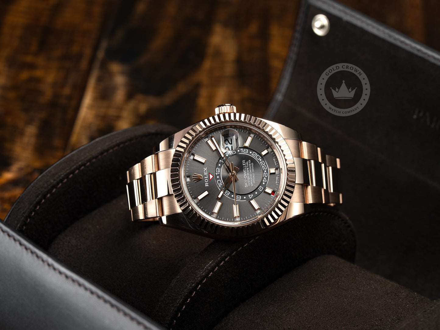Rolex Sky-Dweller 326935 Watch, Box, and Paper