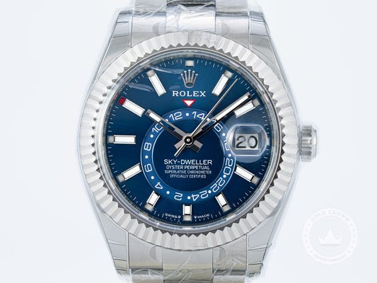 Brand New Rolex Sky-Dweller 336934 “Blue Dial” Full Set