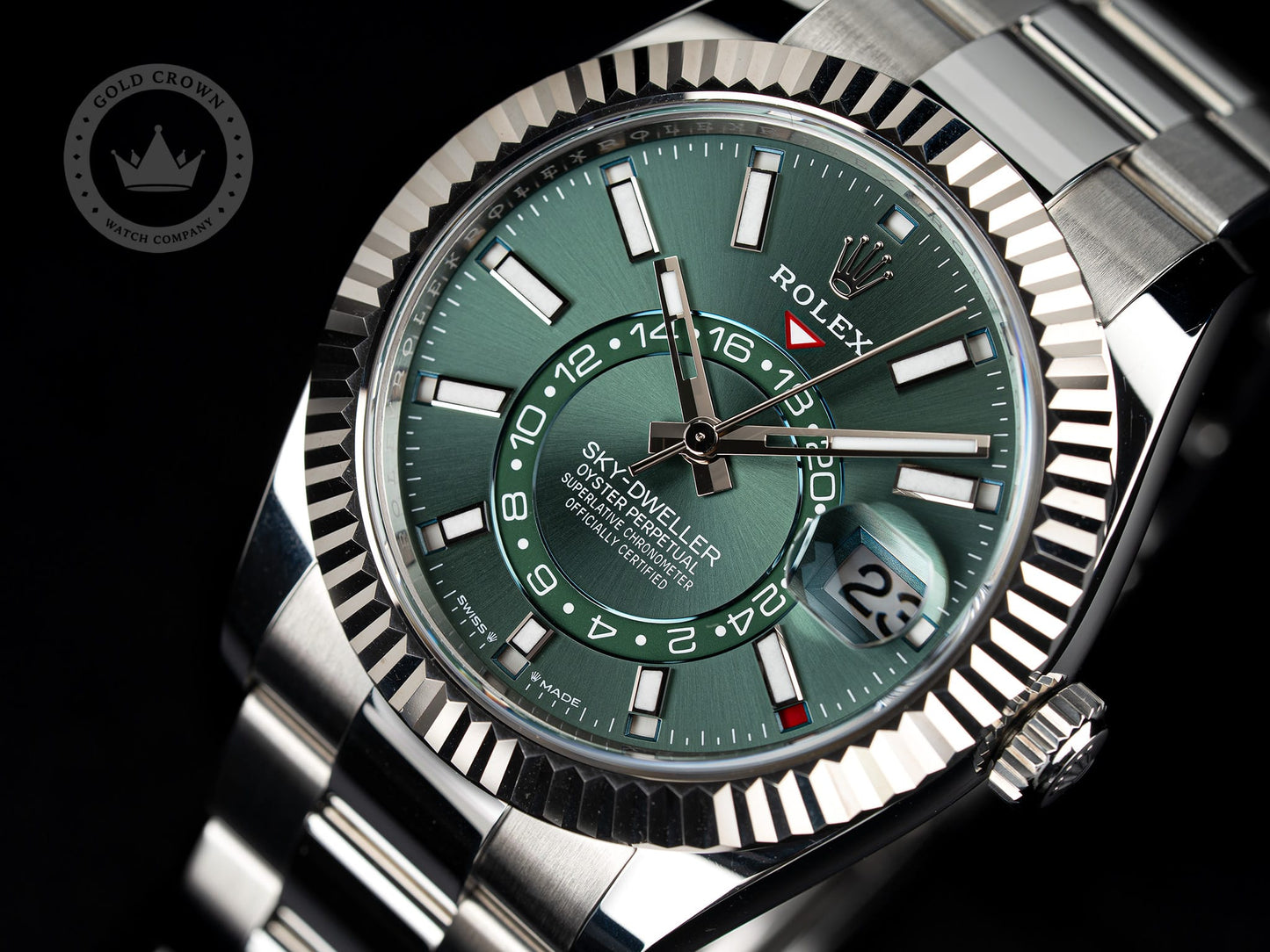 Rolex Sky-Dweller 336934 “Green Dial” Full Set