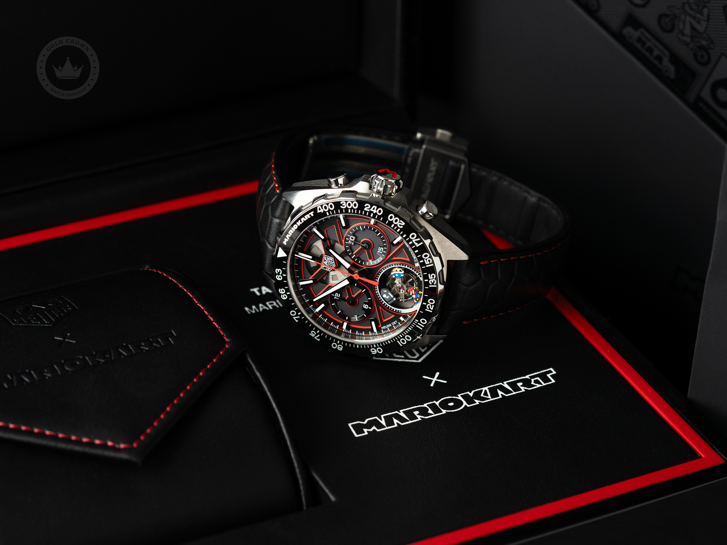 Tag Heuer Formula 1 Mario Kart Chronograph Tourbillon CAZ5080.FC6517 “Limited to 250” Full Set
