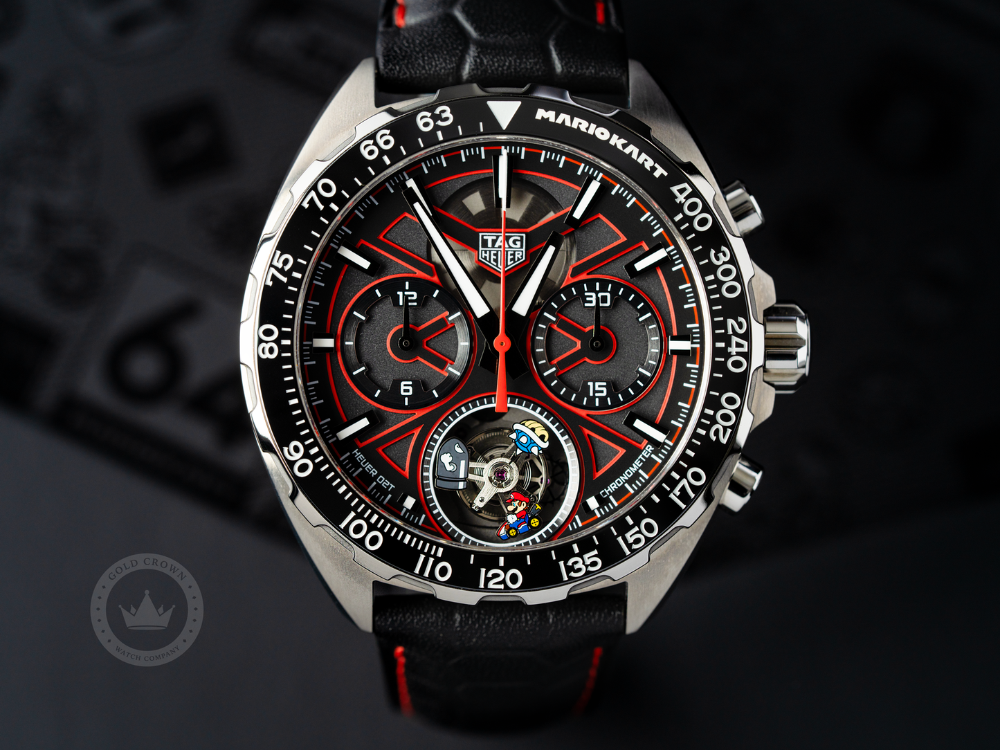 Tag Heuer Formula 1 Mario Kart Chronograph Tourbillon CAZ5080.FC6517 “Limited to 250” Full Set
