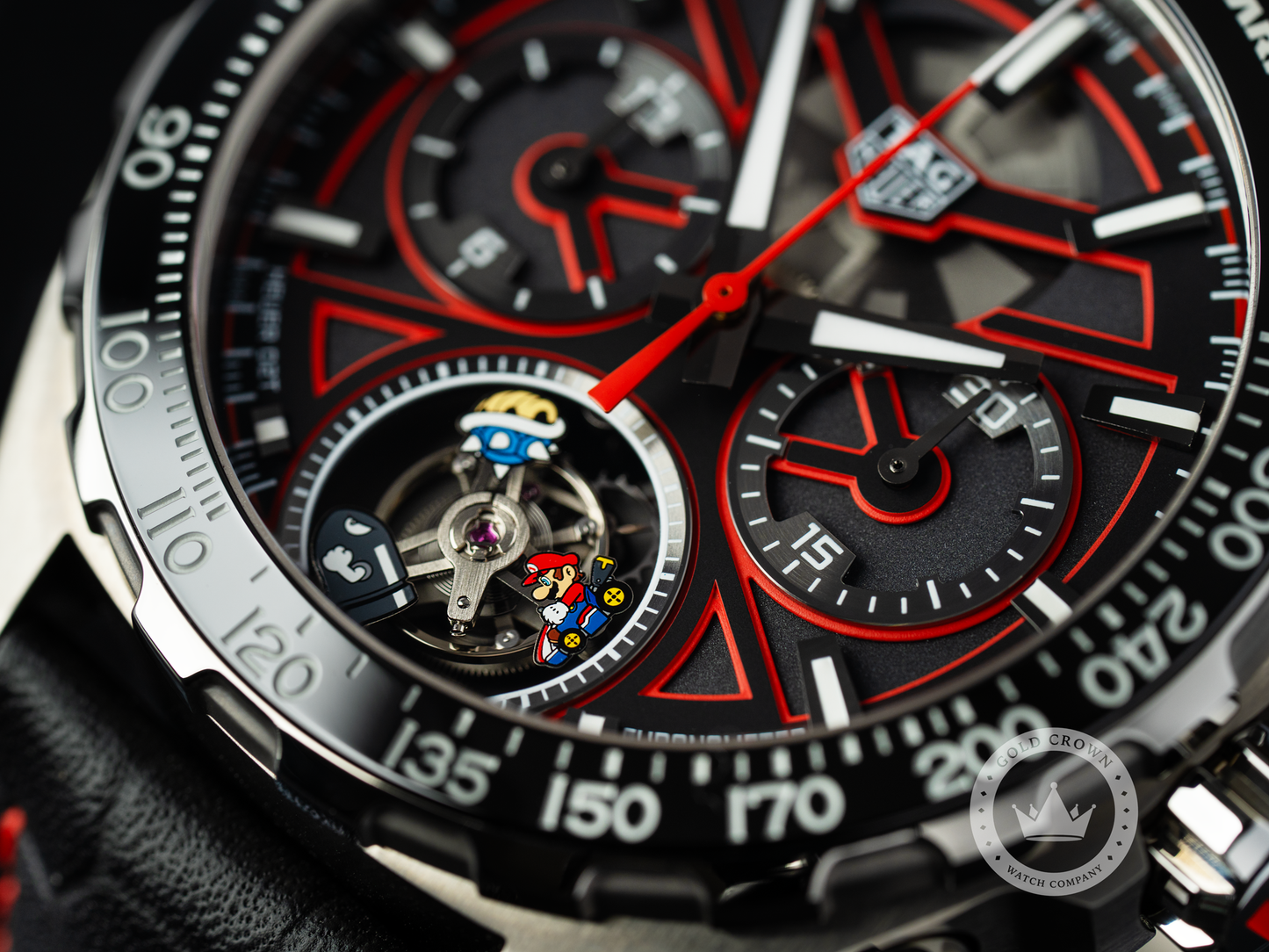 Tag Heuer Formula 1 Mario Kart Chronograph Tourbillon CAZ5080.FC6517 “Limited to 250” Full Set