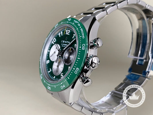 Brand New Zenith Chronomaster Sport 03.3117.3600/56.M3100 “Aaron Rodgers” Full Set