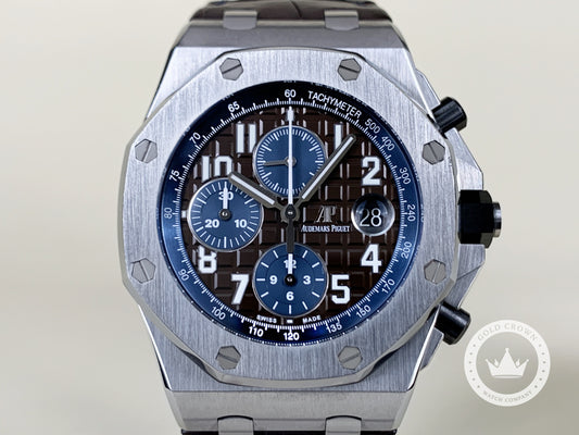 Audemars Piguet Royal Oak Offshore Chronograph 26470ST.OO.A099CR.01 “Havana” Full Set
