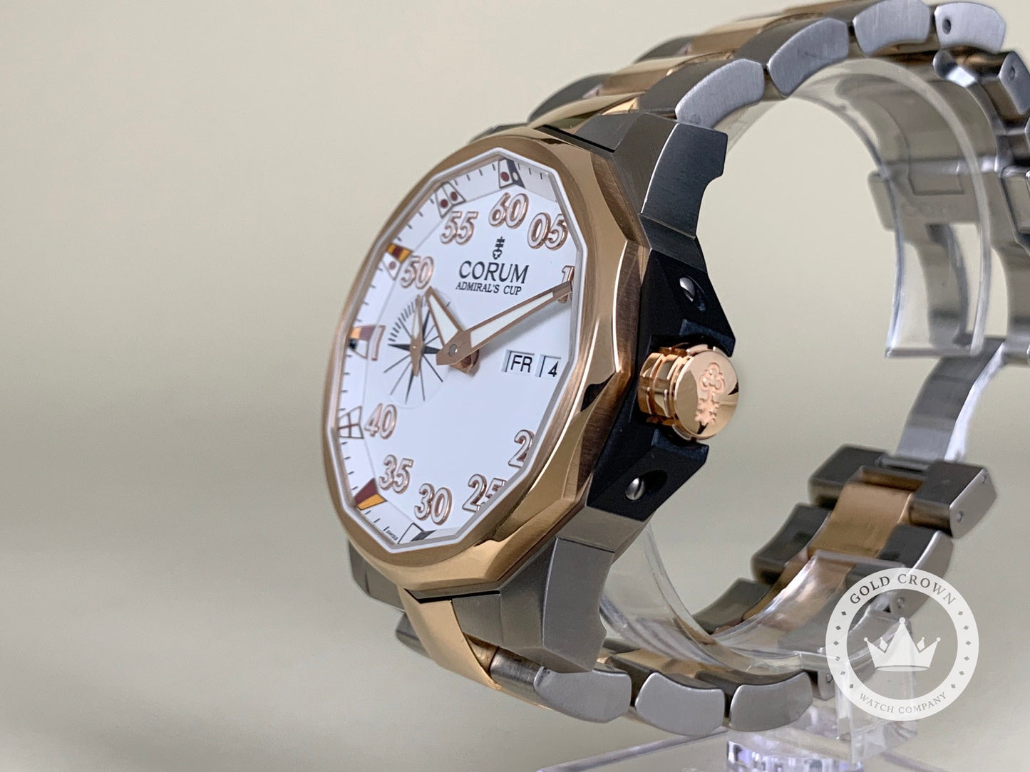 Corum Admiral's Cup Competition 48 947.931.05/V790 AA32 Watch, Box, and Manual