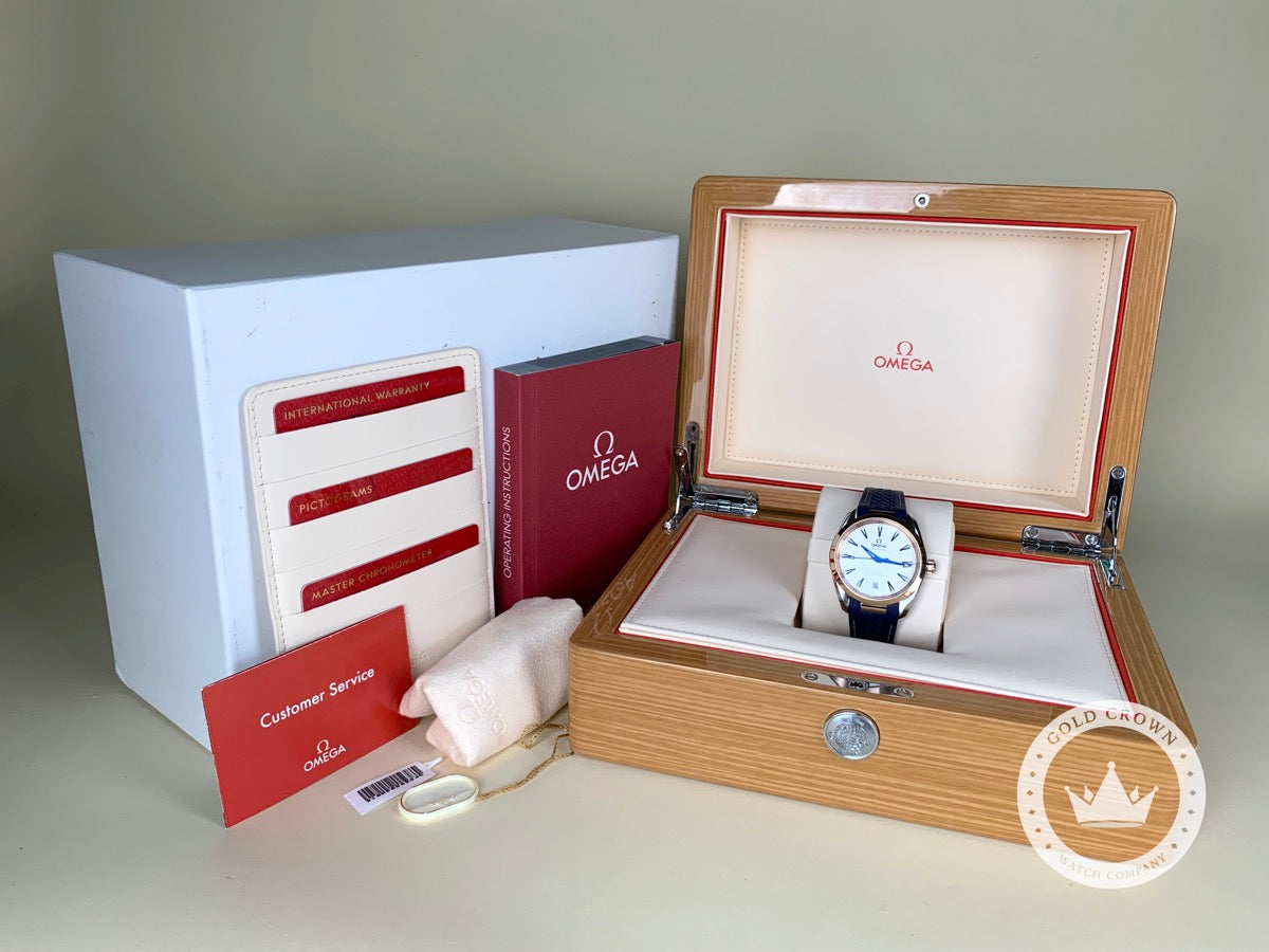 Omega Aqua Terra 220.22.38.20.02.001 Full Set