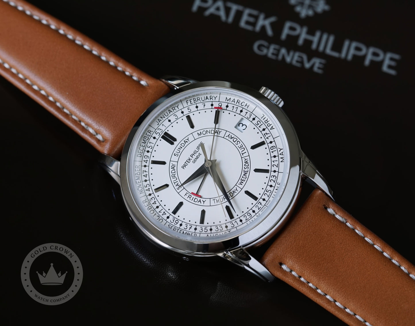 Brand New Patek Philippe Calatrava Weekly Calendar 5212-001A Full Set