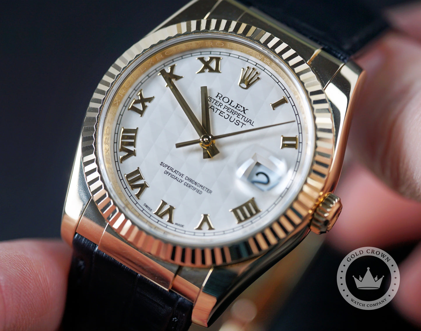 Rolex Datejust 116138 Watch, Box, and Paper