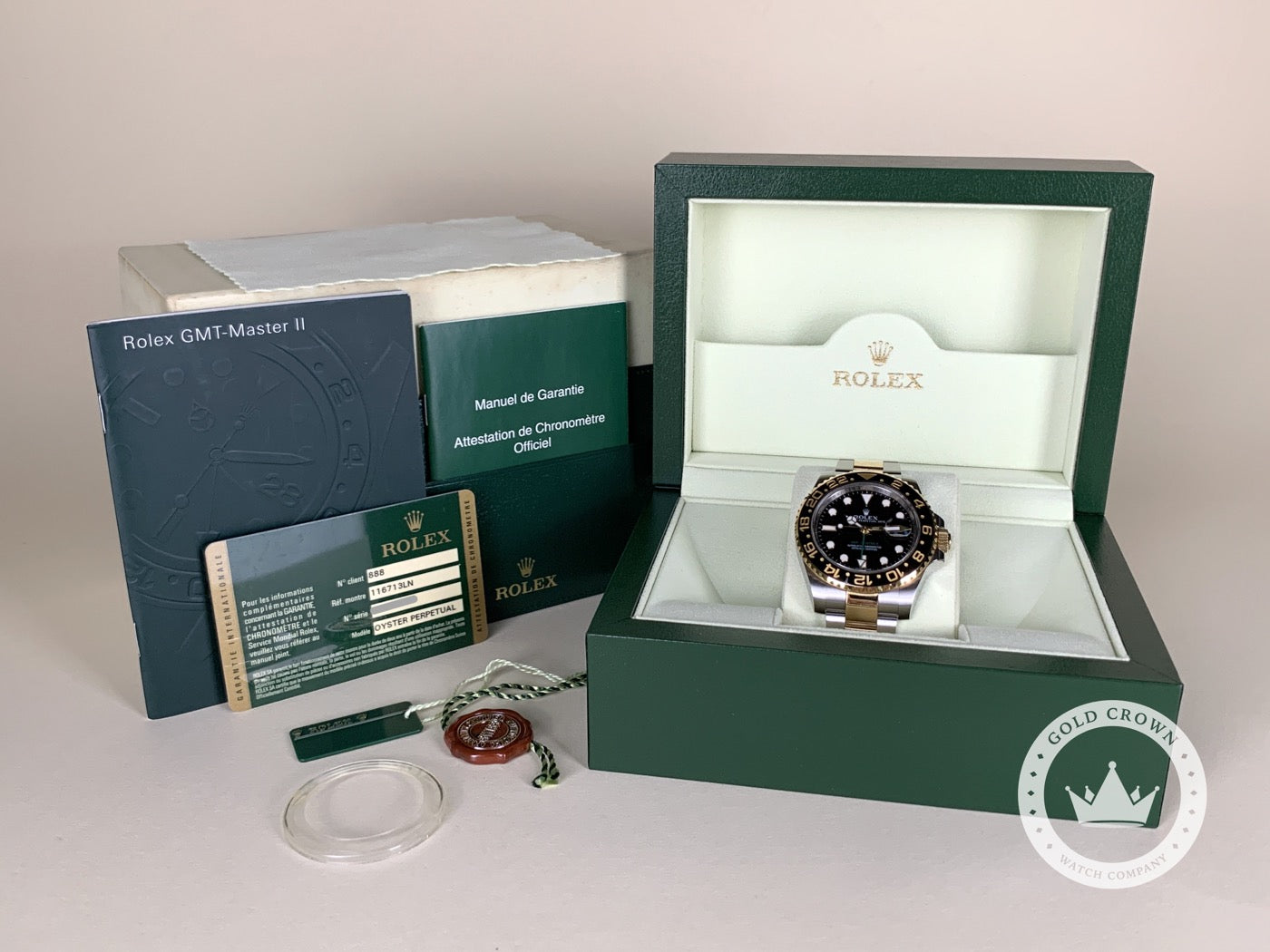 Rolex GMT-Master II 116713 Full Set