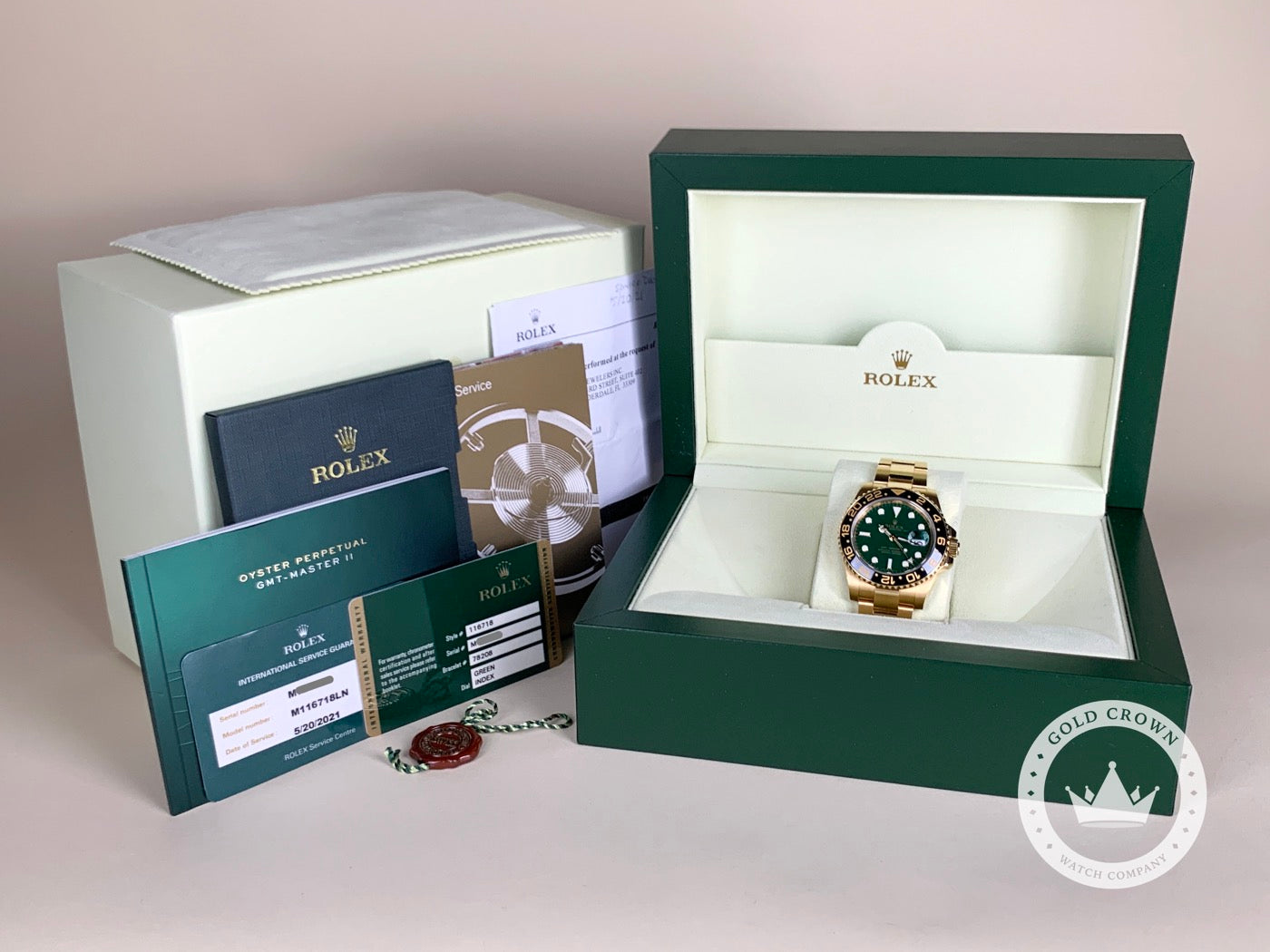 Rolex GMT-Master II  116718 Full Set