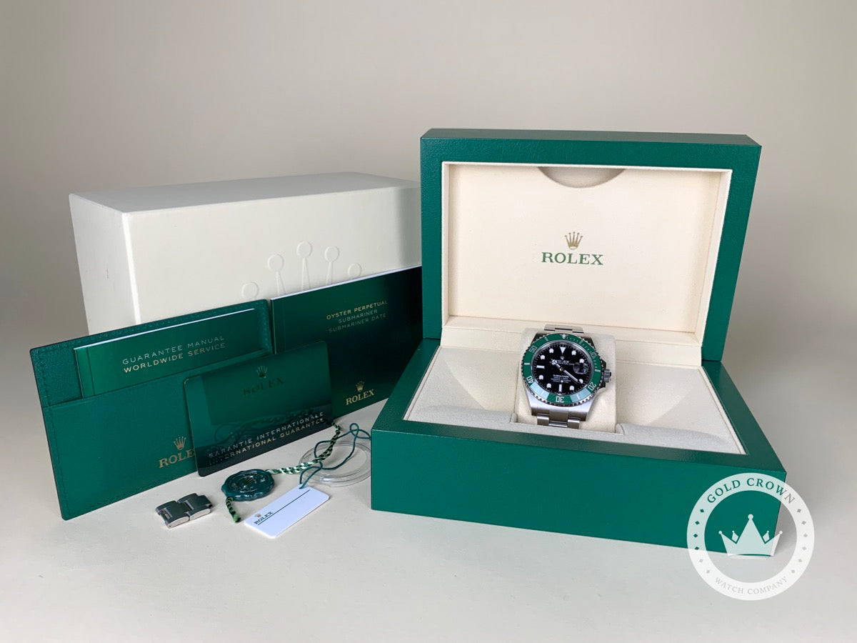 Rolex Submariner 126610LV “Kermit” Full Set