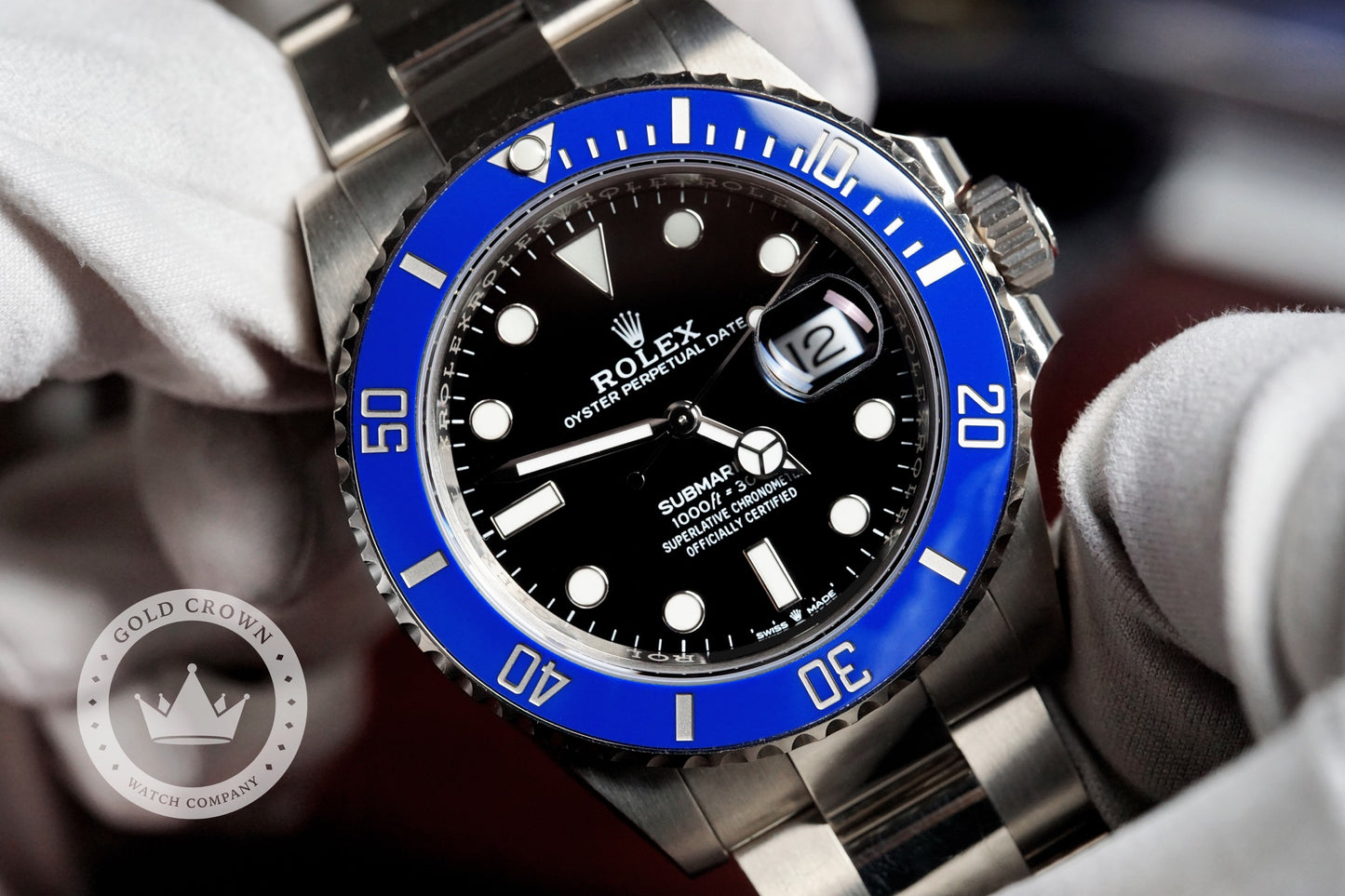 Rolex Submariner 126619 “Cookie Monster” Watch, Box, and Paper