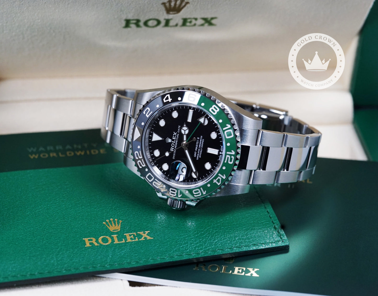 Brand New Rolex GMT-Master II 126720VTNR “Sprite” Full Set