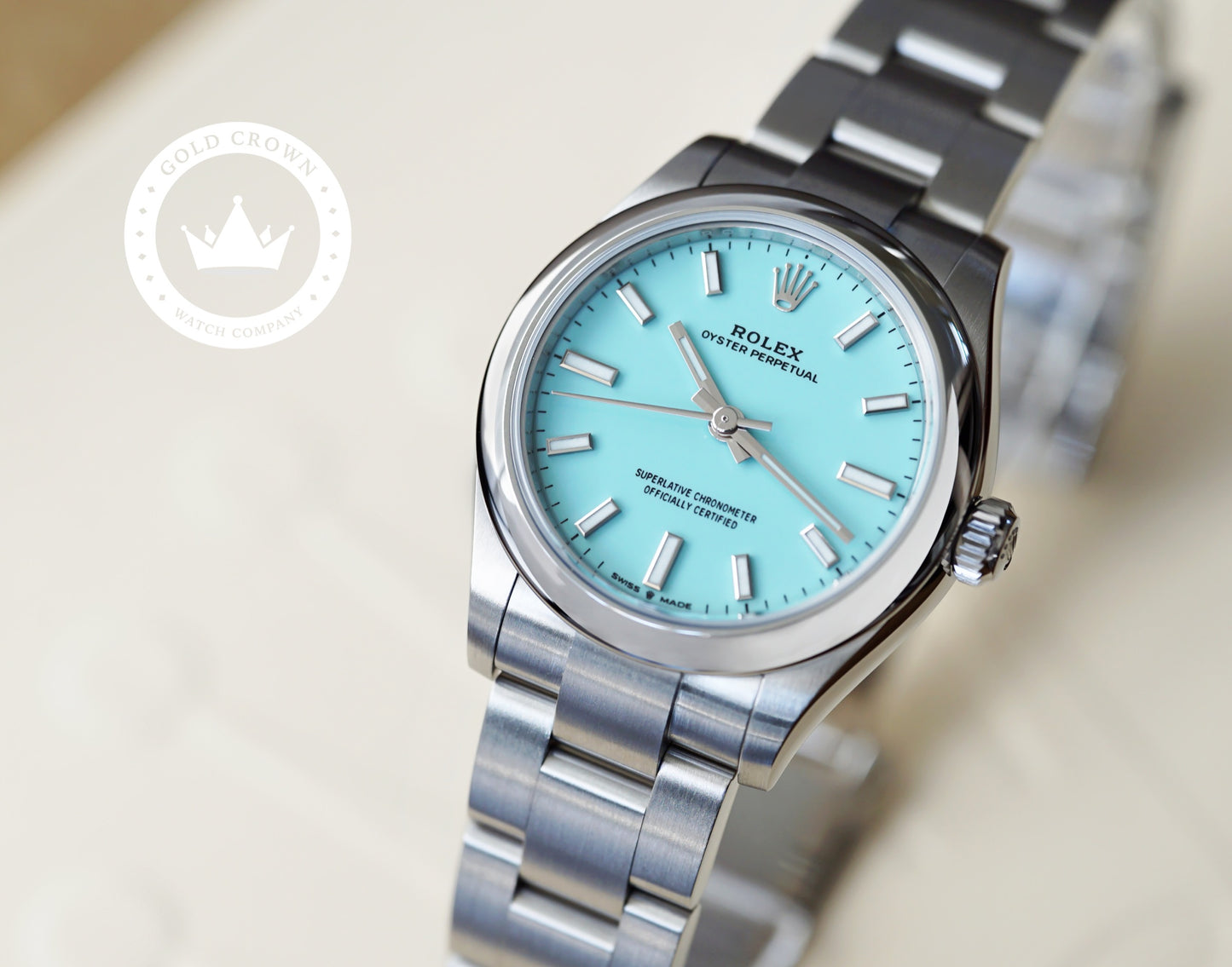 Rolex Oyster Perpetual 31  277200 “Tiffany” Full Set