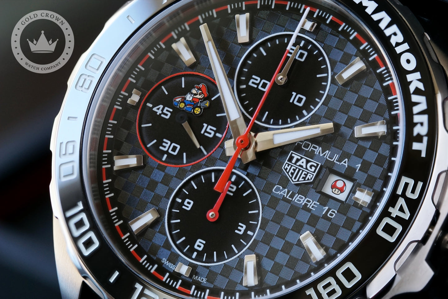 Tag Heuer Mario Kart Chronograph Limited Edition CAZ201E.FC6517 Full Set
