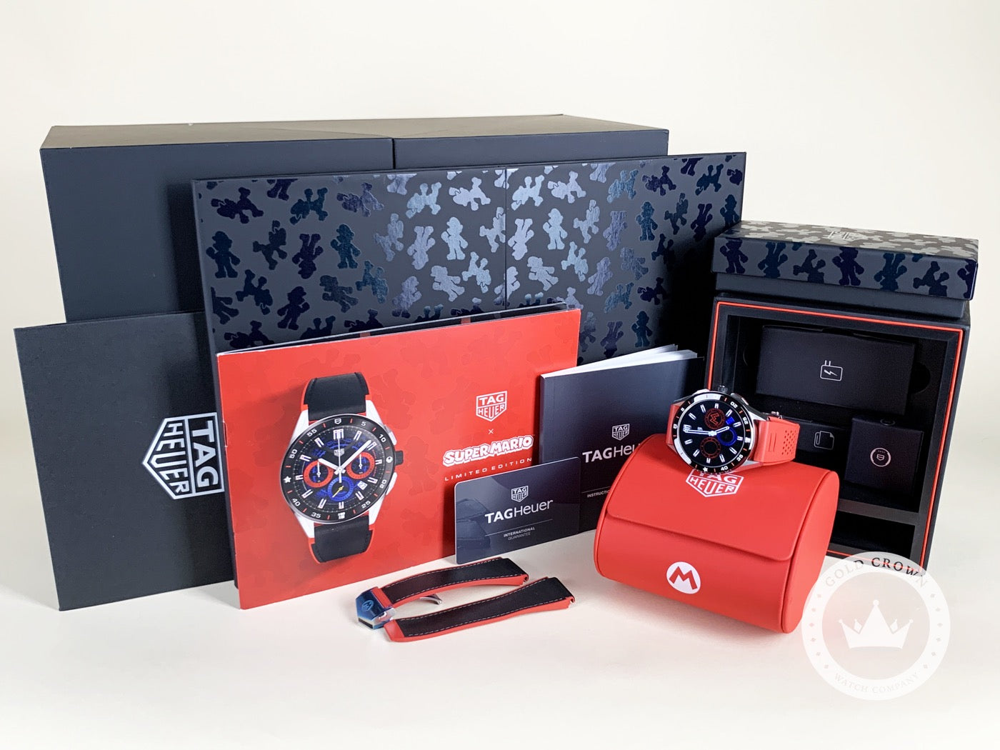 Tag Heuer  Connected SBG8A13.EB0238 “Super Mario” Full Set