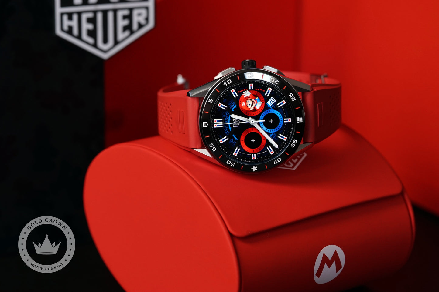 Tag Heuer  Connected SBG8A13.EB0238 “Super Mario” Full Set